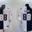 CeeDee Lamb Cowboys Navy White Split Jersey