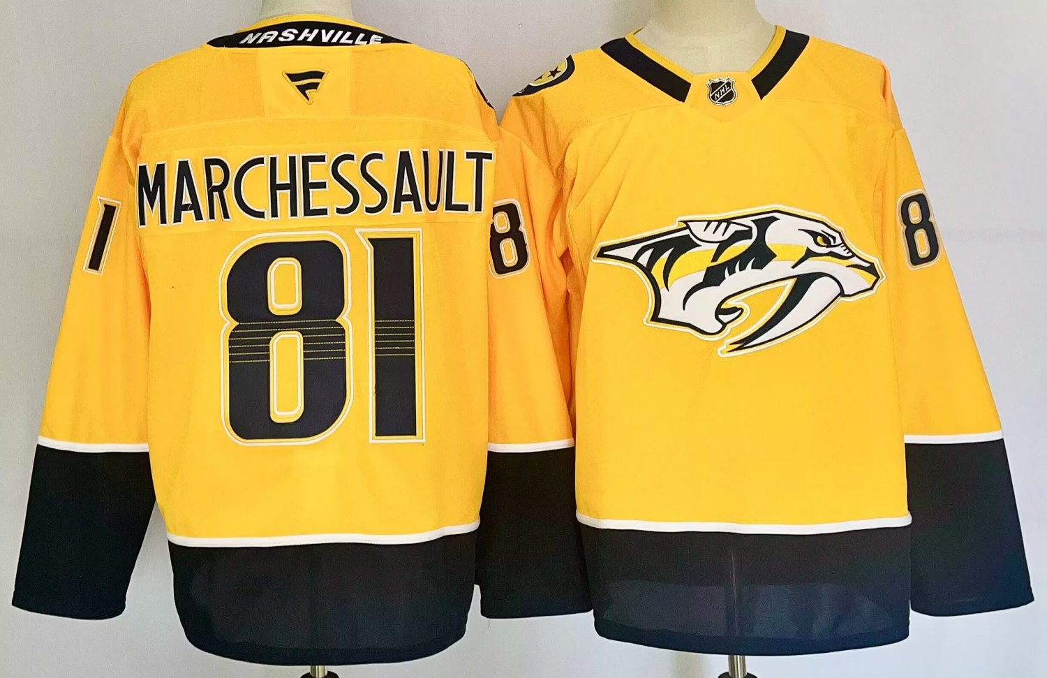 Jonathan Marchessault Predators Gold Breakaway Jersey
