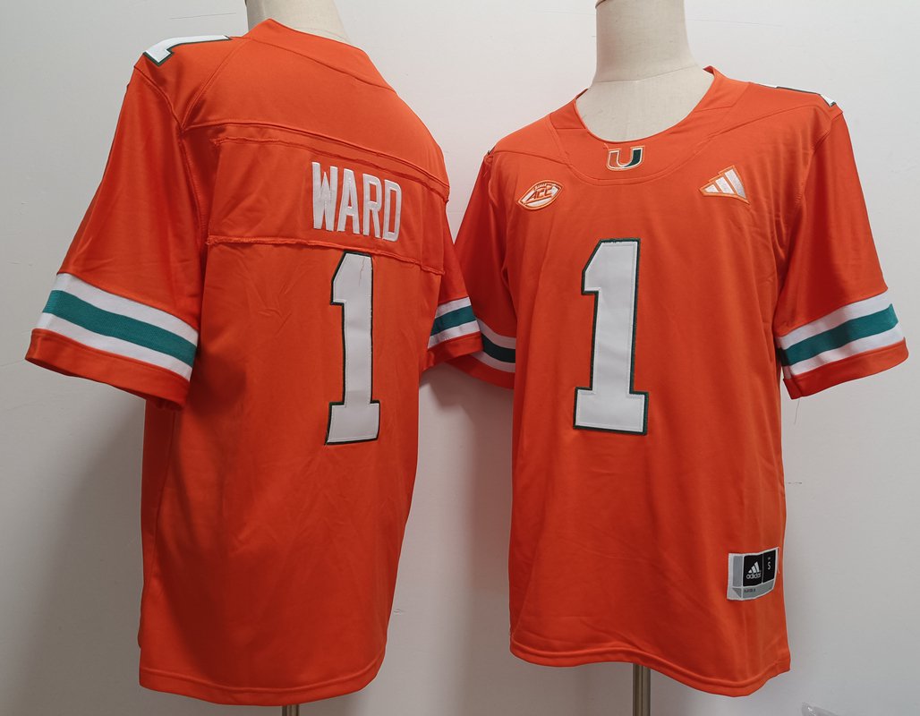 Cam Ward Hurricanes Orange Limited Jersey