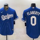 Jack Flaherty Dodgers Grey Alternate Replica Jersey