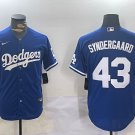 Noah Syndergaard Dodgers Royal Replica Jersey