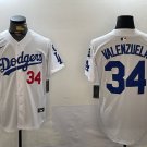 Fernando Valenzuela Dodgers White Champions Jersey