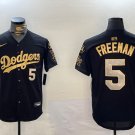 Freddie Freeman Dodgers Black Golden Champions Jersey