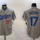 Shohei Ohtani Dodgers Gray Alternate Champions Jersey