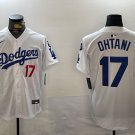 Shohei Ohtani Dodgers White Home Champions Jersey