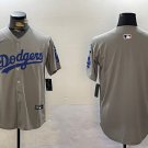 Team Dodgers Gray Alternate Champions Jersey