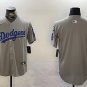 Team Dodgers Gray Alternate Champions Jersey