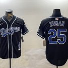 Tommy Edman Dodgers Black Royal Fashion Jersey