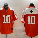 Bo Nix Broncos Orange Thanksgiving Limited Jersey