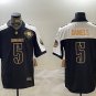 Jayden Daniels Commanders Black Gold Thanksgiving Limited Jersey