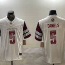 Jayden Daniels Commanders White Limited Jersey