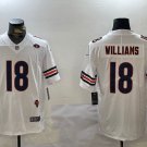 Caleb Williams Bears White Fashion Jersey