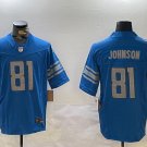 Calvin Johnson Lions Royal Limited Jersey