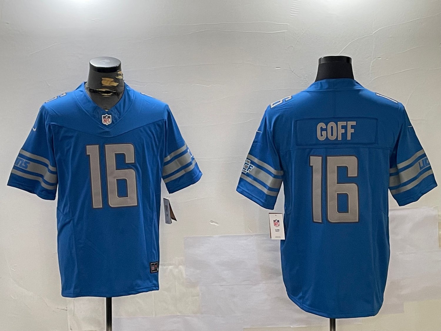 Jared Goff Lions Blue Limited Jersey