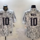 Drake Maye Patriots Camo Salute to Service Limited Jersey