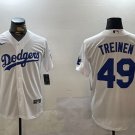Blake Treinen Dodgers White Home Replica Jersey