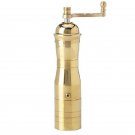 Durable Polished Alexander " Athena" Series Brass Coffee Mill #304 8.7” Atlas