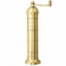 Greek Traditional Brass Salt Pepper Alexander Handcrafted Mill #108 8'