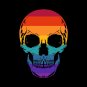 Classic Retro Skull skeleton design for POD digital download (svg) printable