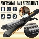 Professional Hair Straightener Salon Ceramic Tourmaline Steam Ionic Flat Iron UK