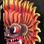 Wooden Fire Devil Mask Large Size Special Discount