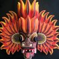Wooden Fire Devil Mask Large Size Special Discount