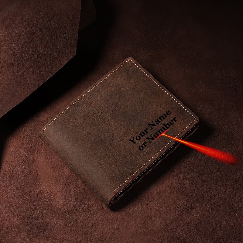 engrave names_Custom Mens Wallets with Names Leather Wallet for Men