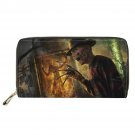 KBDB615Z21_Fashion Hot Horror Movie Friends Character Print Wallet for Women PU Leather Long Purse C