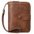 Light Brown_SENDEFN Small PU Leather Women Wallet Lady Coin Purse Pocket Female Short Wallet Girl Pu