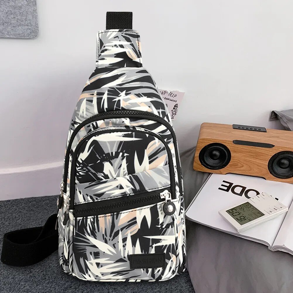 Ocean Bloom Chest Bag