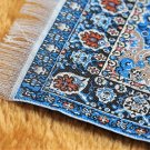 DOLLHOUSE RUG MINIATURE CARPET SMALL MINI FURNITURE TOY 4X6 1:12 PERSIAN BLUE DOLLHOUSE RUG MINIATURE CARPET SMALL MINI FURNITURE TOY 4X6 1:12 PERSIAN BLUE