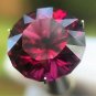 RHODOLITE GARNET RED PURPLE ROUND CUT GEM AFRICAN NATURAL GENUINE FACETED NICE