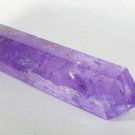 AMETHYST CRYSTAL SINGLE POINTED QUARTZ PENCIL HEALING WAND PURPLE OBELISK GEM