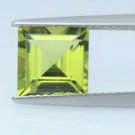 PERIDOT GEM PRINCESS CUT LIME GREEN FACETED GENUINE GEMSTONE NATURAL SQUARE 4mm PERIDOT GEM PRINCESS CUT LIME GREEN FACETED GENUINE GEMSTONE NATURAL SQUARE 4mm