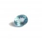 AQUAMARINE GEM OVAL CUT 1/2 CT LIGHT BLUE BRAZIL GENUINE GEMSTONE NATURAL VS 6X4