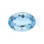 AQUAMARINE GEM OVAL CUT 1/2 CT LIGHT BLUE BRAZIL GENUINE GEMSTONE NATURAL VS 6X4
