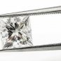 MICRO WHITE DIAMOND GEM PRINCESS CUT AFRICAN GENUINE FACETED NATURAL SQUARE 2mm