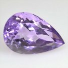 AMETHYST GEM PEAR CUT PURPLE BRAZIL TEAR DROP NATURAL FACETED VIOLET AA VS NICE