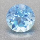 AQUAMARINE GEM ROUND CUT 1/2 CT LIGHT BLUE BRAZIL GENUINE GEMSTONE NATURAL 4mm AQUAMARINE GEM ROUND CUT 1/2 CT LIGHT BLUE BRAZIL GENUINE GEMSTONE NATURAL 4mm