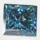 BLUE DIAMOND GEM PRINCESS CUT SHAPE GENUINE FACETED NATURAL SQAURE NICE 3mm 3x3