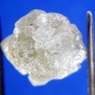 WHITE DIAMOND ROUGH FACET GEM GEMSTONE CANADA GENUINE NATURAL UNCUT 1 CT RAW I3