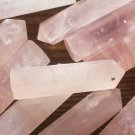 ROSE QUARTZ CRYSTAL NATURAL PINK OBELISK SINGLE TERMINATED GEMSTONE HEALING GEM