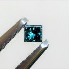 BLUE DIAMOND GEM PRINCESS CUT SHAPE 2mm GENUINE GEMSTONE NATURAL MINI SQUARE 2x2