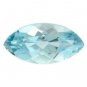 AQUAMARINE GEM MARQUISE CUT 1/4 CT BLUE FACETED NATURAL 5X3mm EYE SHAPE BRAZIL