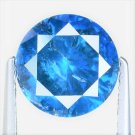 BLUE DIAMOND GEM ROUND CUT SHAPE INDIAN GENUINE FACETED NATURAL MINI TINY SI 2mm