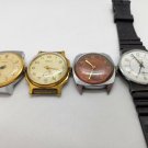 Men's Watch Pobeda Made in USSR and Russia Lot and 4 Watches Vintage Watch