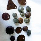 Antique Buttons and Personal Badges of Tsarist Russia Germany Austria USA Lot 17