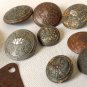 Antique Buttons and Personal Badges of Tsarist Russia Germany Austria USA Lot 17