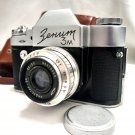 Zenit 3M Vintage SLR Camera Soviet 35mm Camera 60s Made in USSR Lens Industar 50