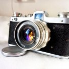 Camera Zarya Rare Vintage Camera from the USSR of the 60s Lens Industar 26m